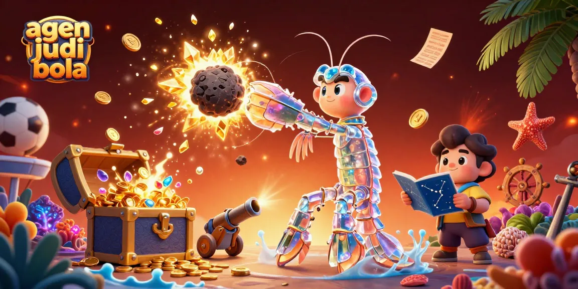 Experience thrilling agen judi bola action with vibrant characters and dynamic gaming elements.